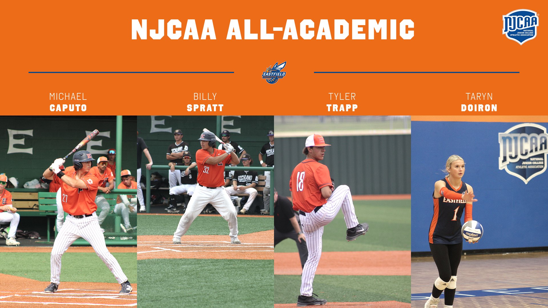 Eastfield Produces 12 All-Academic Honorees, 4 First Team Winners