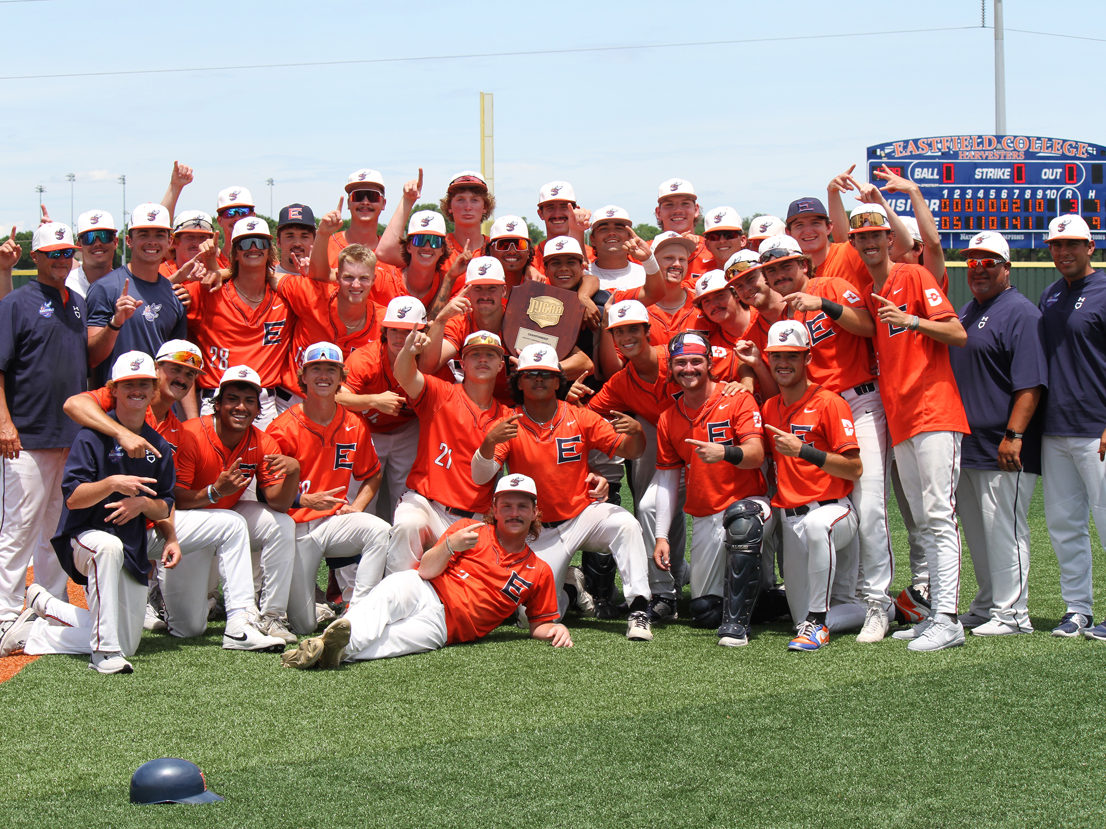 Harvester Bees Swarm Way to District Title
