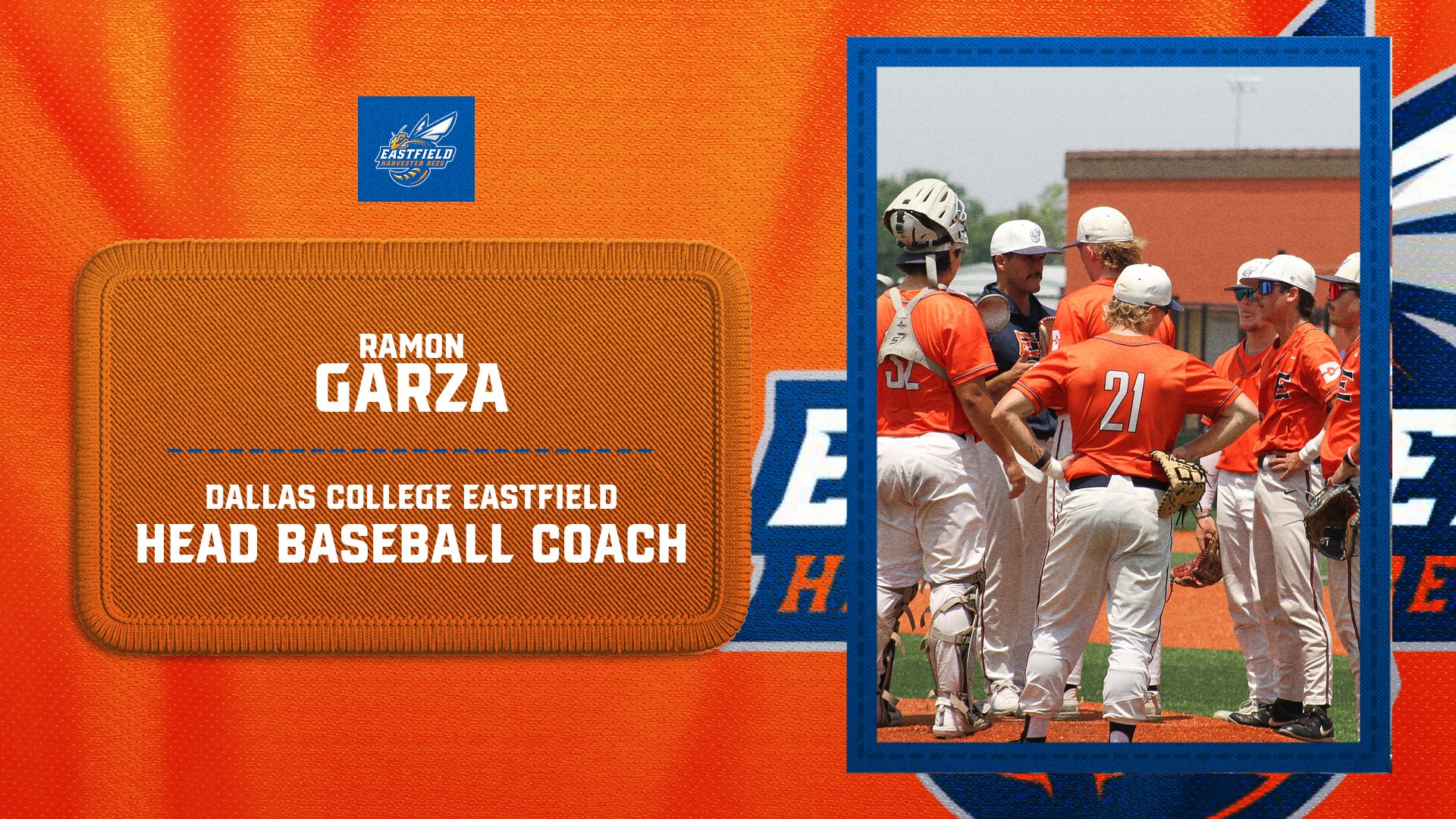 Garza Returns to Eastfield as Head Baseball Coach