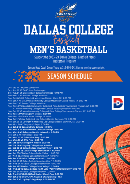 Eastfield Men&rsquo;s Basketball Game Canceled