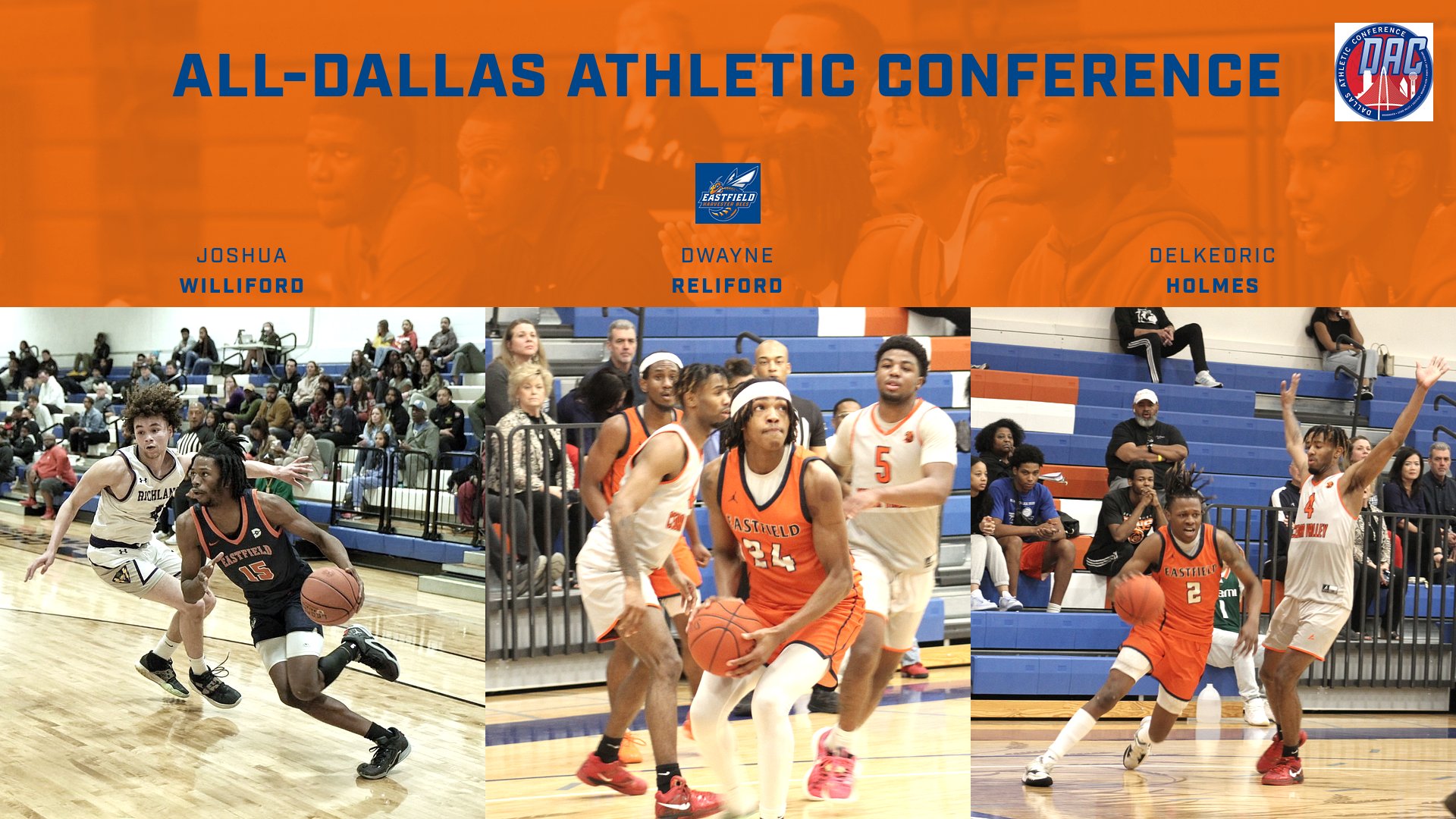 Harvester Bees' Trio Earn All-DAC Honors