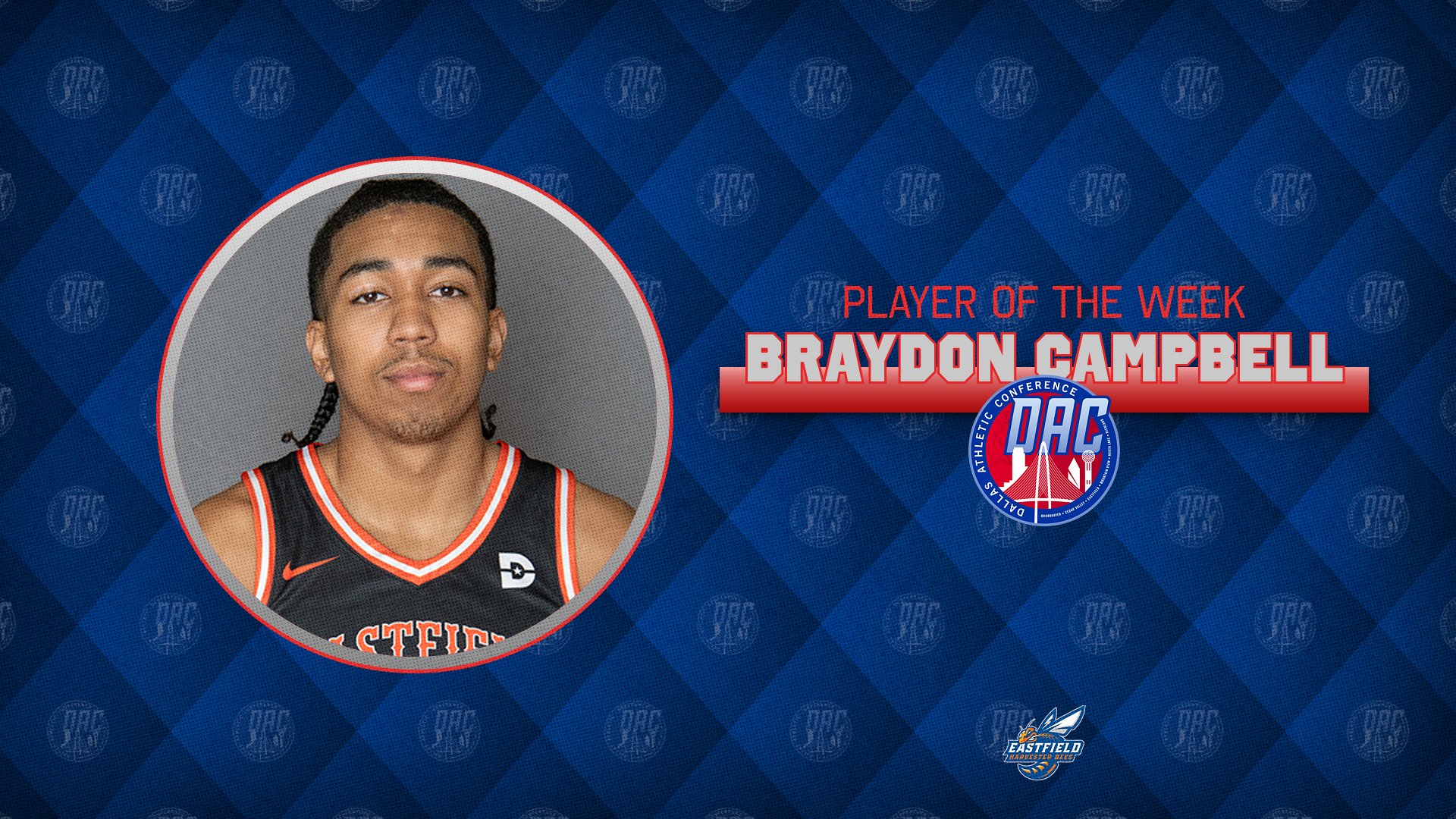 Campbell Named DAC Player of Week