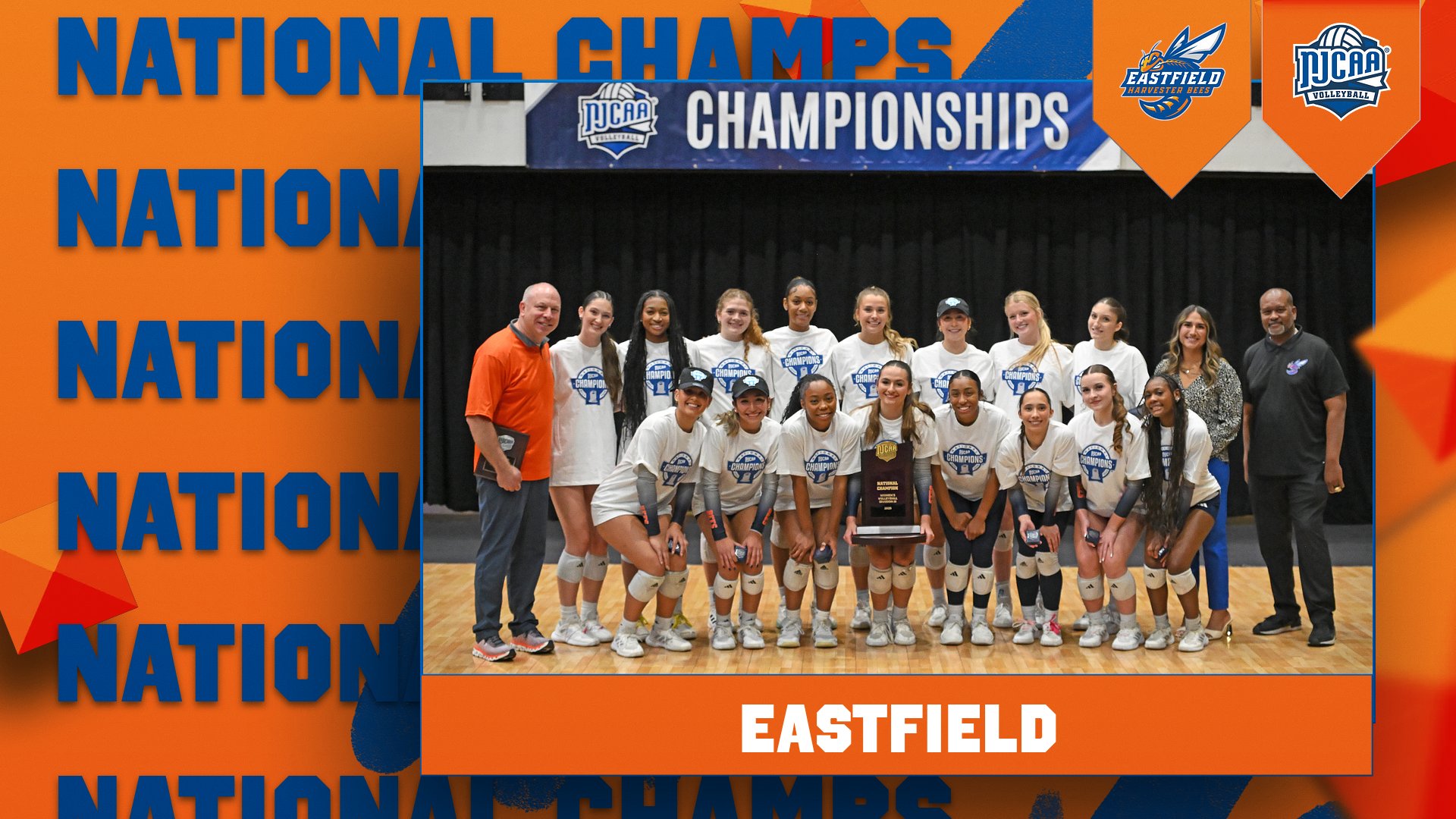 Sweet 3-Peat: Eastfield Volleyball Wins National Championship